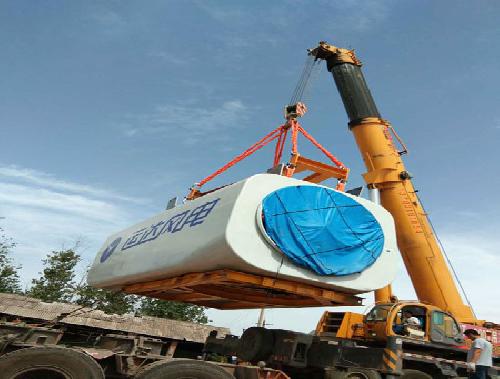 澠池風電電廠卸主機